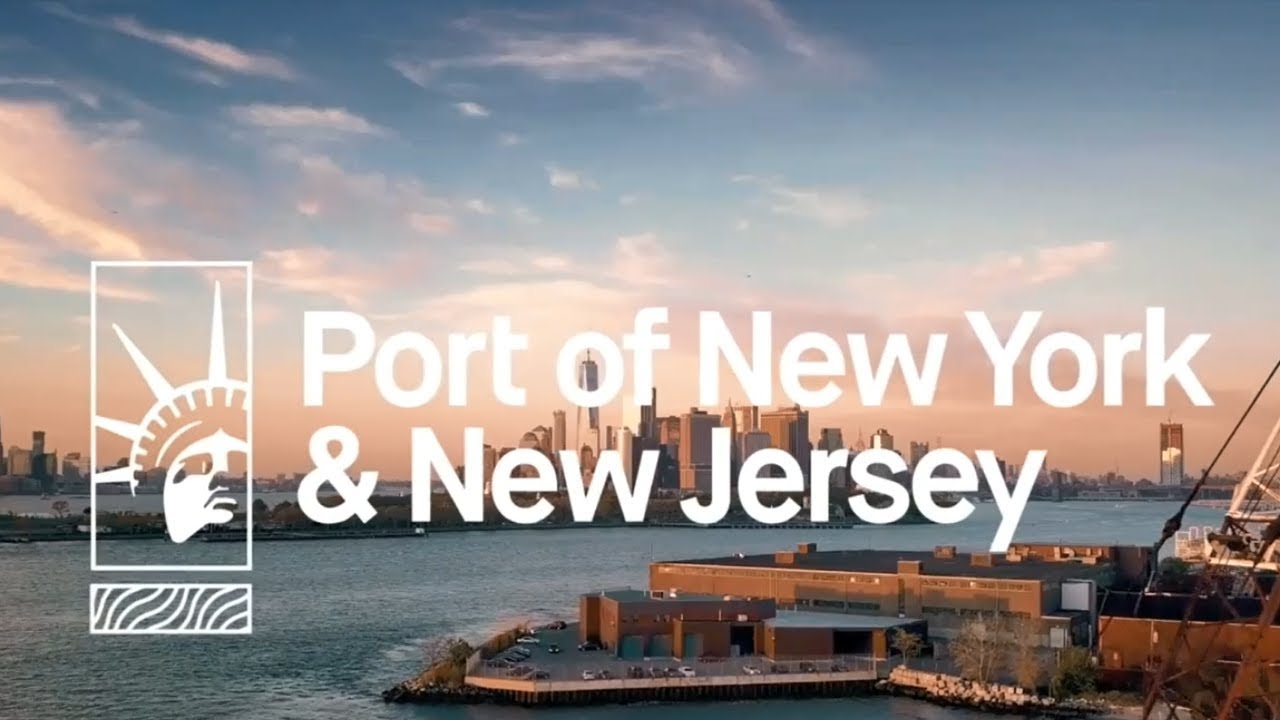 Container cranes at the Port of New York and New Jersey